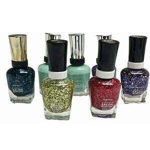 Sally Hansen Complete Salon Manicure Overcoat Glitter & Solid Nail Polish